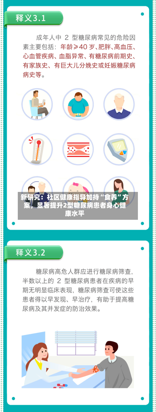 新研究：社区健康指导加持“食养	”方案，显著提升2型糖尿病患者身心健康水平-第3张图片