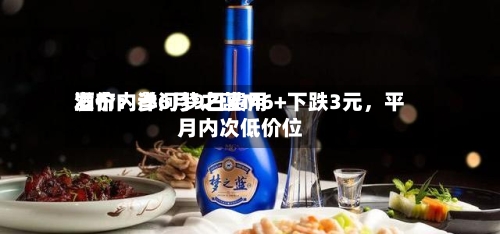 酒价内参6月9日费用发布：洋河梦之蓝M6+下跌3元	，平月内次低价位-第2张图片