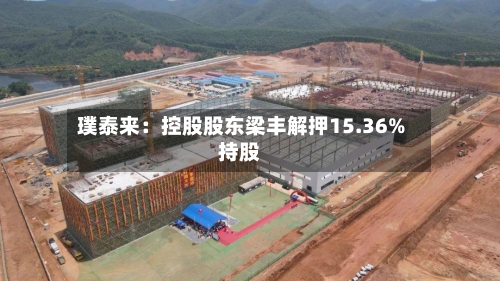 璞泰来：控股股东梁丰解押15.36%持股