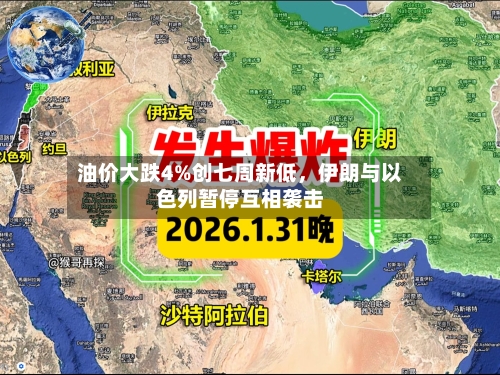 油价大跌4%创七周新低	，伊朗与以色列暂停互相袭击-第3张图片
