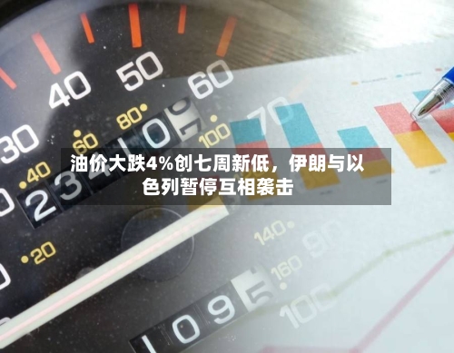 油价大跌4%创七周新低，伊朗与以色列暂停互相袭击-第2张图片