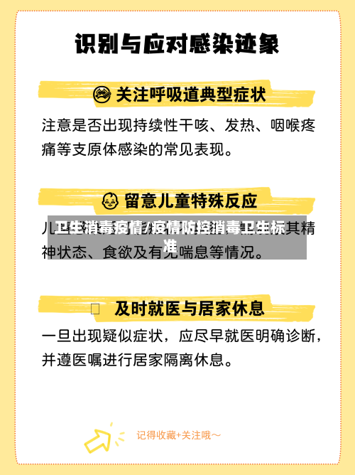卫生消毒疫情/疫情防控消毒卫生标准-第2张图片
