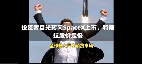 投资者目光转向SpaceX上市，特斯拉股价走低