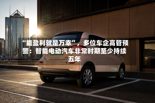 “能盈利就是万幸”	，多位车企高管预警：智能电动汽车非常时期至少持续五年-第2张图片