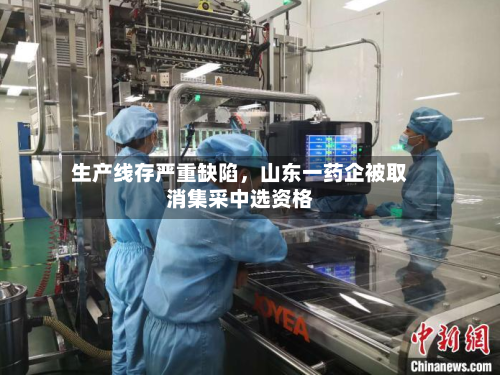 生产线存严重缺陷，山东一药企被取消集采中选资格-第2张图片