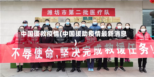 中国援救疫情(中国援助疫情最新消息)-第2张图片