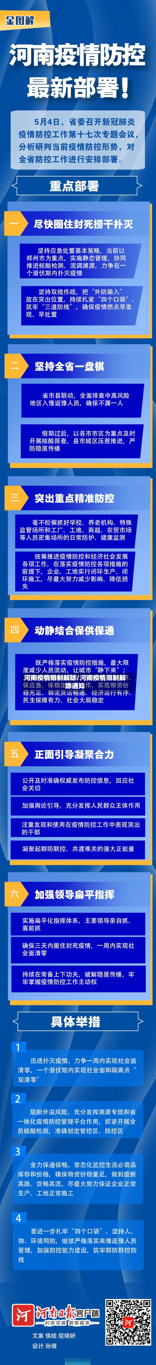 河南疫情限制解除/河南疫情限制解除通知