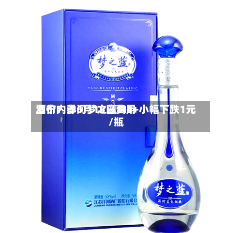酒价内参6月15日费用发布：洋河梦之蓝M6+小幅下跌1元/瓶-第2张图片