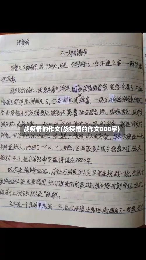 战疫情的作文(战疫情的作文800字)-第2张图片