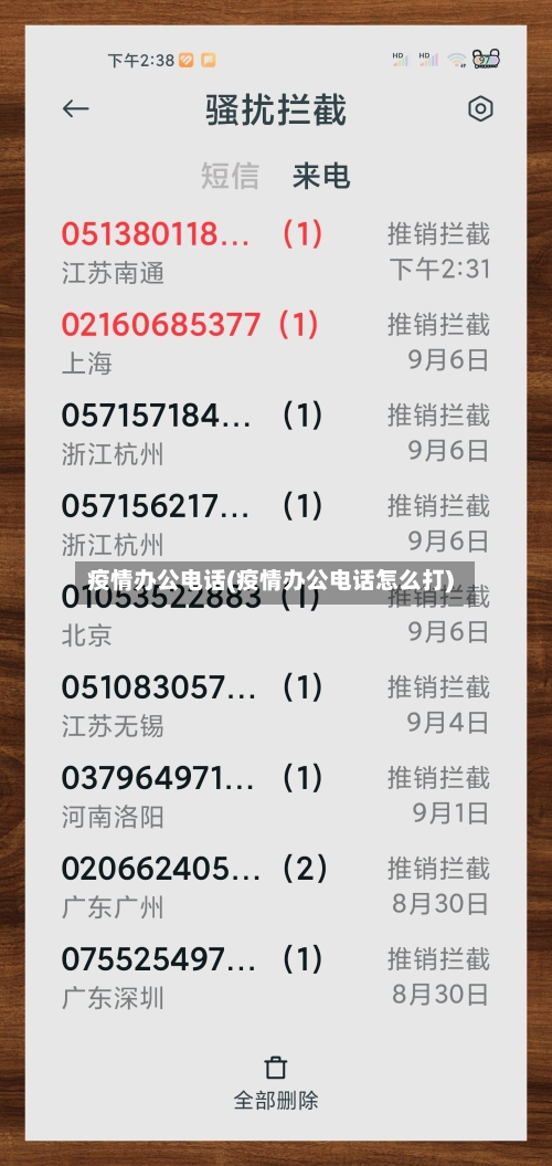 疫情办公电话(疫情办公电话怎么打)