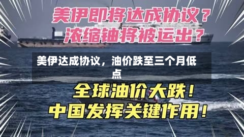 美伊达成协议，油价跌至三个月低点-第2张图片