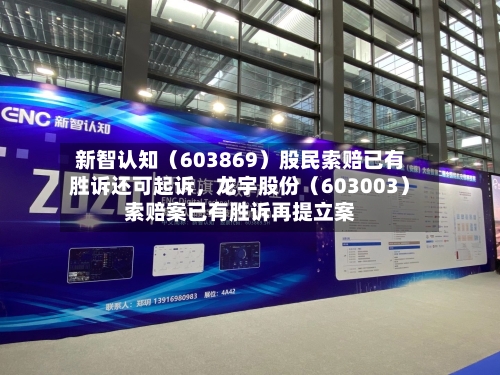 新智认知（603869）股民索赔已有胜诉还可起诉，龙宇股份（603003）索赔案已有胜诉再提立案-第2张图片