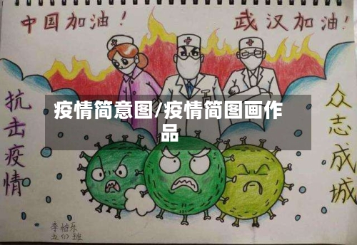 疫情简意图/疫情简图画作品