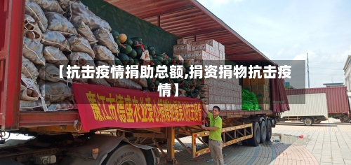 【抗击疫情捐助总额,捐资捐物抗击疫情】-第3张图片
