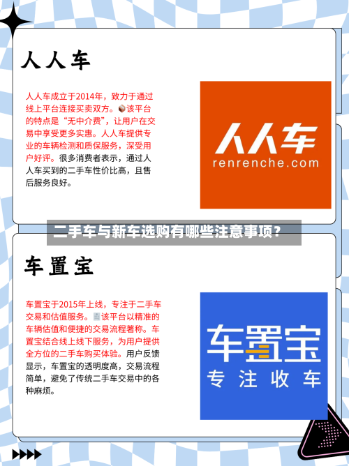 二手车与新车选购有哪些注意事项?-第2张图片