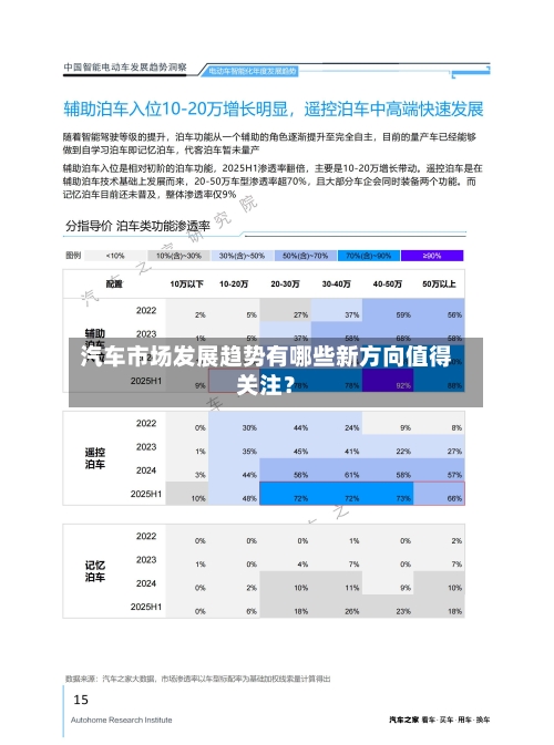 汽车市场发展趋势有哪些新方向值得关注？-第3张图片