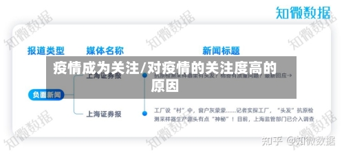 疫情成为关注/对疫情的关注度高的原因