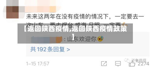 【返回陕西疫情,返回陕西疫情政策】-第2张图片