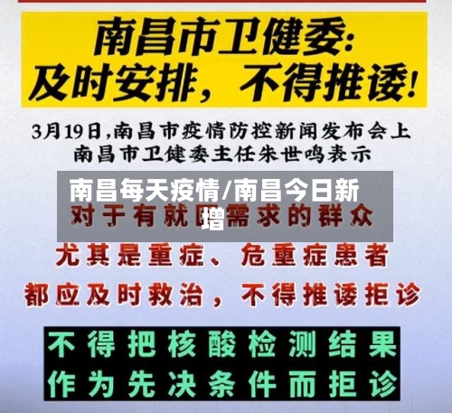 南昌每天疫情/南昌今日新增
