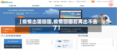 【疫情出国回国,疫情回国后再出不去了】-第2张图片
