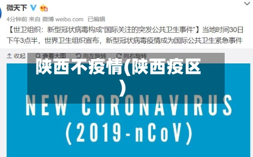 陕西不疫情(陕西疫区)