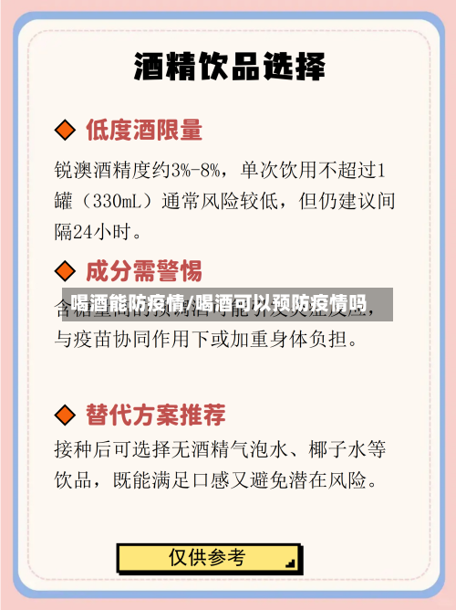 喝酒能防疫情/喝酒可以预防疫情吗-第3张图片