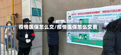 疫情医保怎么交/疫情医保怎么交费-第3张图片
