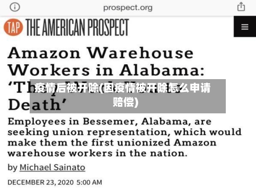 疫情后被开除(因疫情被开除怎么申请赔偿)