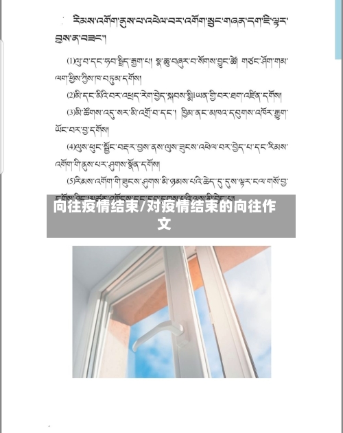 向往疫情结束/对疫情结束的向往作文-第2张图片