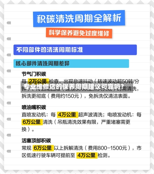 专业维修店的保养周期建议可靠吗？