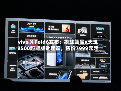 vivo X Fold6发布：搭载蓝晶x天玑9500超能版处理器，售价7999元起-第2张图片
