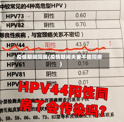 疫情期间同房(疫情期间夫妻不能同房)-第2张图片