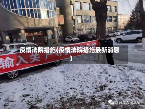 疫情法院措施(疫情法院措施最新消息)-第2张图片