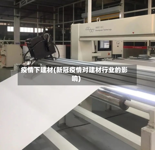 疫情下建材(新冠疫情对建材行业的影响)-第2张图片