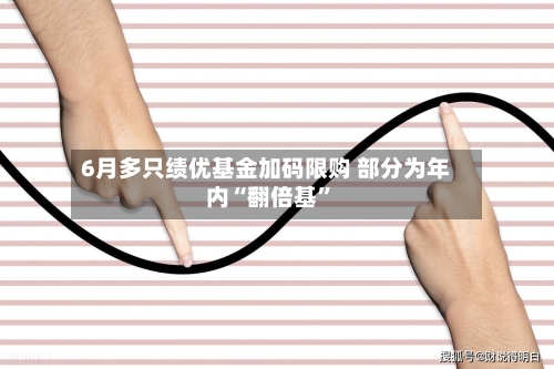 6月多只绩优基金加码限购 部分为年内“翻倍基”-第2张图片