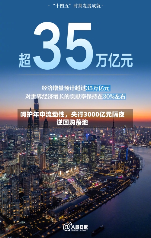 呵护年中流动性，央行3000亿元隔夜逆回购落地-第2张图片