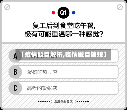 【疫情题目解析,疫情题目简短】-第2张图片