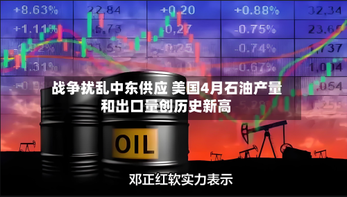 战争扰乱中东供应 美国4月石油产量和出口量创历史新高-第2张图片