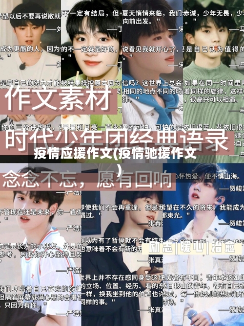 疫情应援作文(疫情驰援作文)