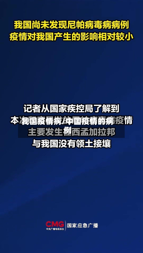 我国疫情病/中国疫情的病例