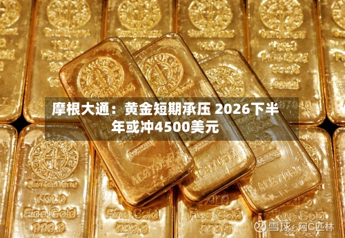摩根大通:黄金短期承压 2026下半年或冲4500美元-第2张图片