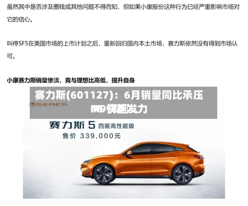 赛力斯(601127)：6月销量同比承压 M〖陆〗、M9快速发力-第2张图片
