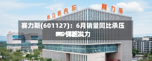 赛力斯(601127)：6月销量同比承压 M〖陆〗、M9快速发力-第2张图片