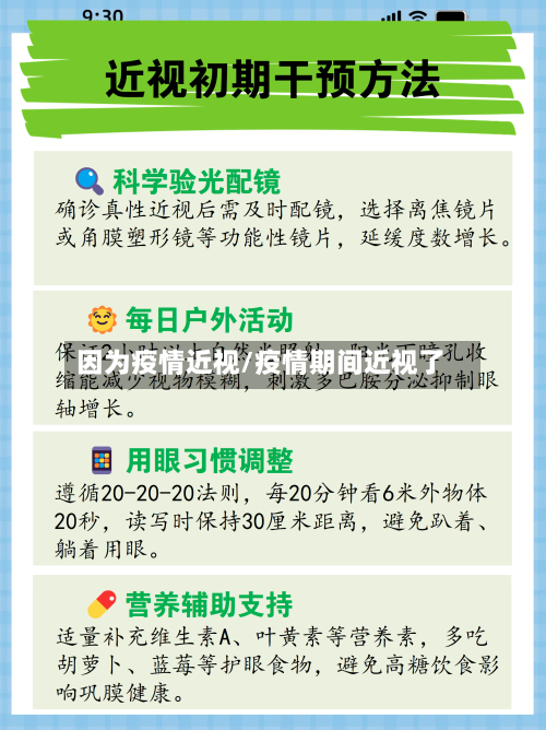 因为疫情近视/疫情期间近视了-第2张图片
