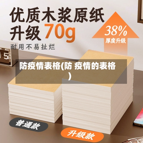 防疫情表格(防 疫情的表格)-第2张图片