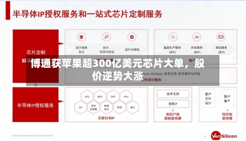 博通获苹果超300亿美元芯片大单	，股价逆势大涨-第3张图片