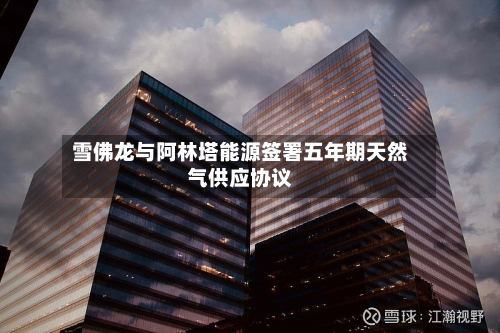 雪佛龙与阿林塔能源签署五年期天然气供应协议