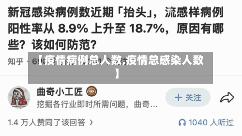 【疫情病例总人数,疫情总感染人数】-第3张图片