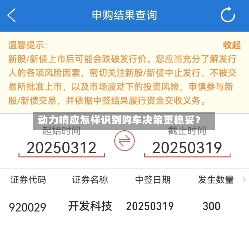 动力响应怎样识别购车决策更稳妥？-第3张图片