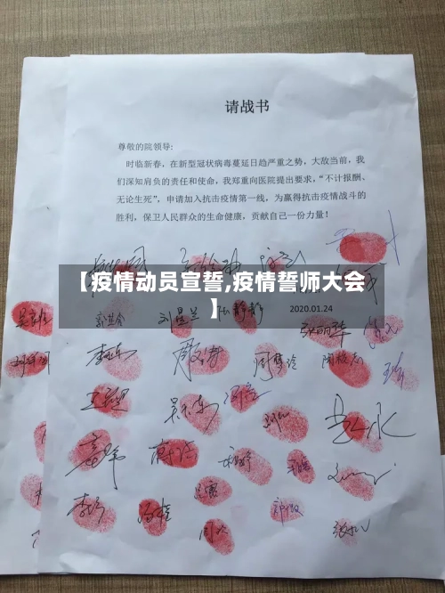 【疫情动员宣誓,疫情誓师大会】-第3张图片